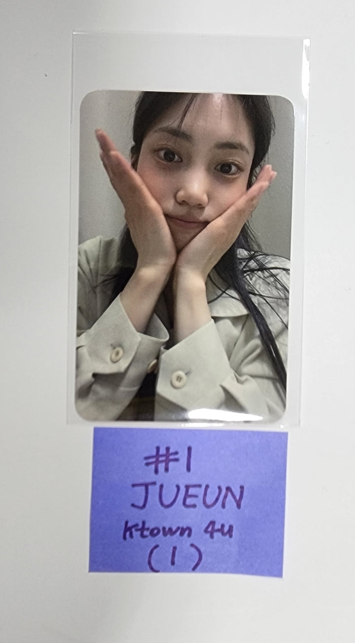 JUEUN "Easy Breezy" - Ktown4U Fansign Event Photocard