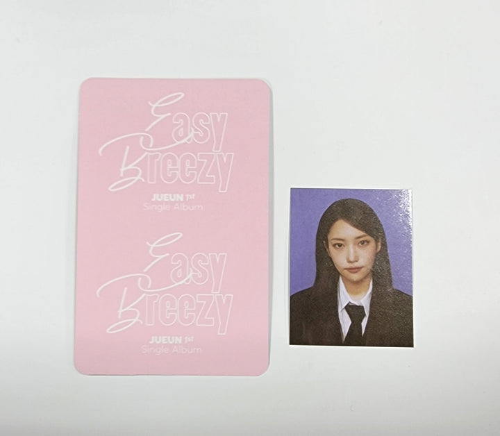 JUEUN "Easy Breezy" - Official Photocard, ID Photo