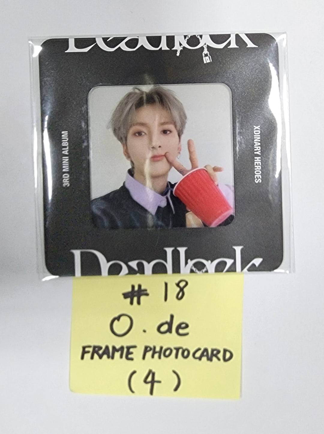 Xdinary Heroes "Deadlock" - Unit Photocard, Frame Photocard - HALLYUSUPERSTORE