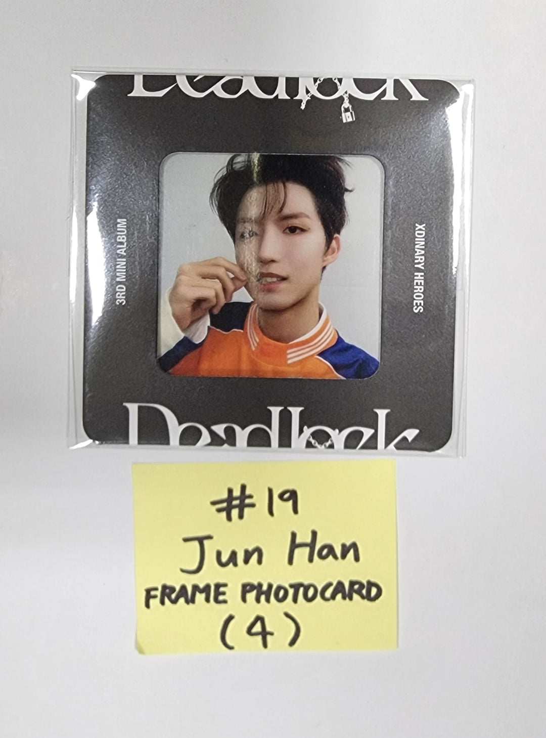 Xdinary Heroes "Deadlock" - Unit Photocard, Frame Photocard