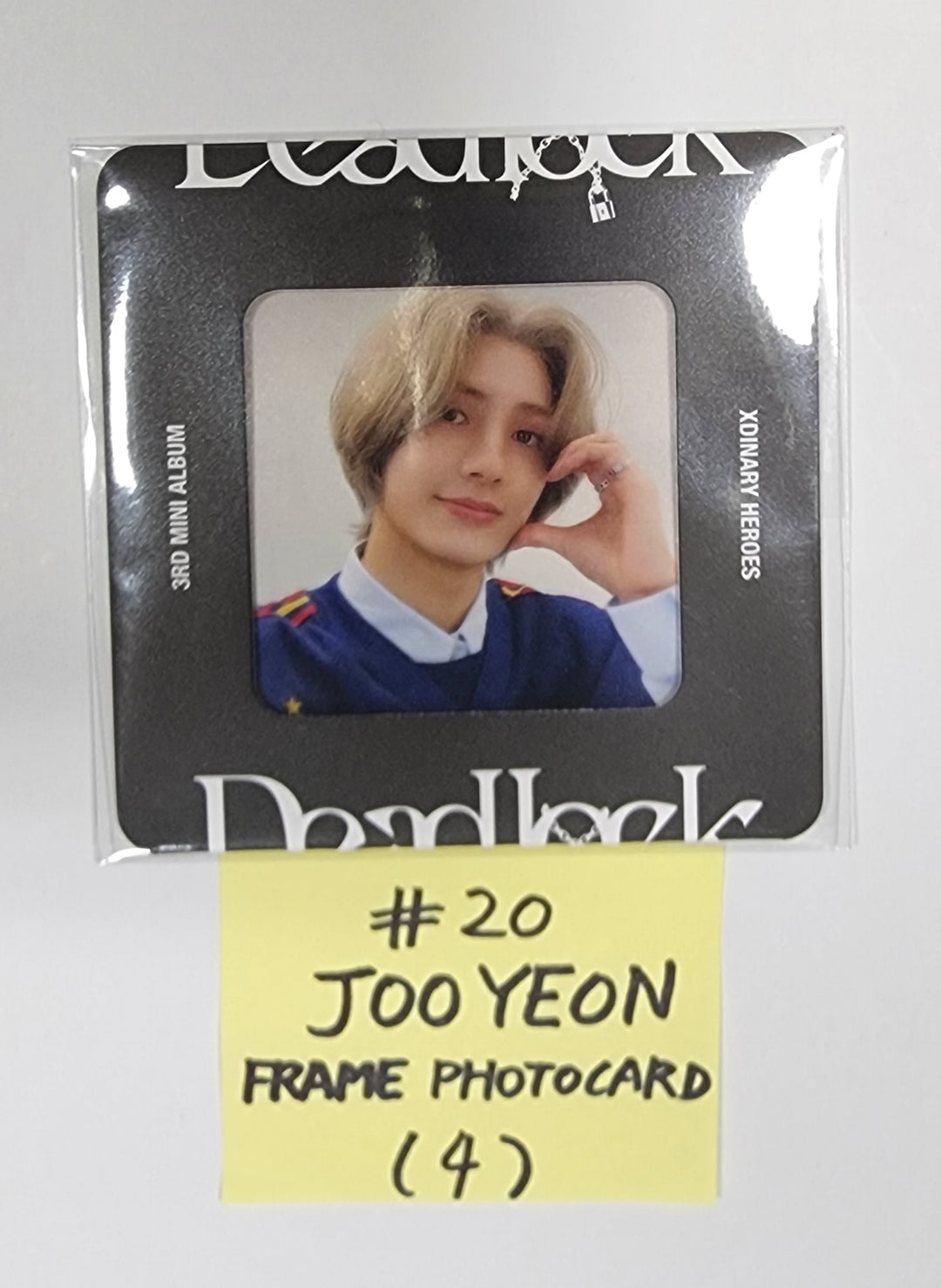 Xdinary Heroes "Deadlock" - Unit Photocard, Frame Photocard - HALLYUSUPERSTORE