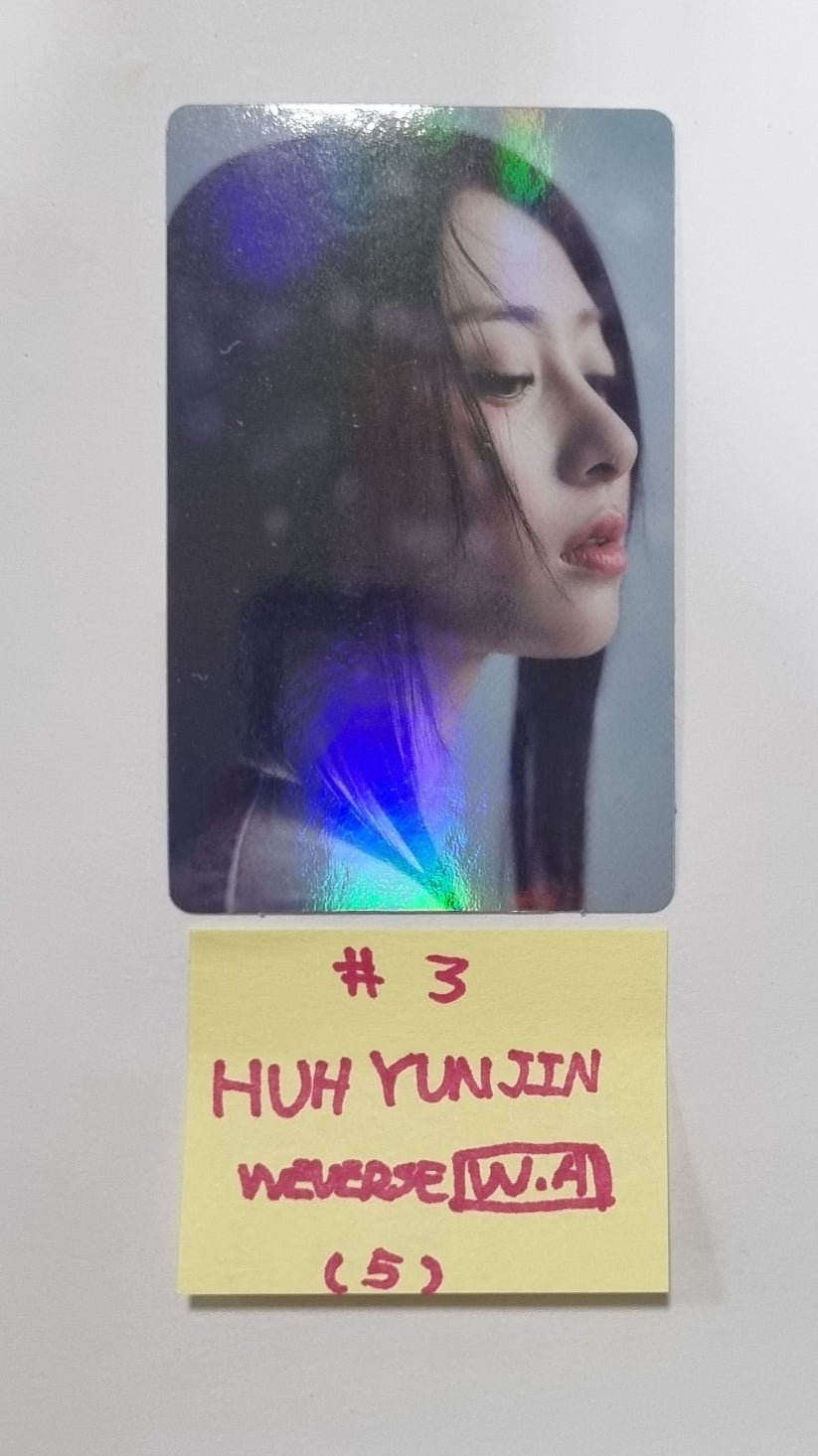 LE SSERAFIM "UNFORGIVEN" - Weverse Shop Pre-Order Benefit Hologram Photocard [Weverse Album Ver.] - HALLYUSUPERSTORE