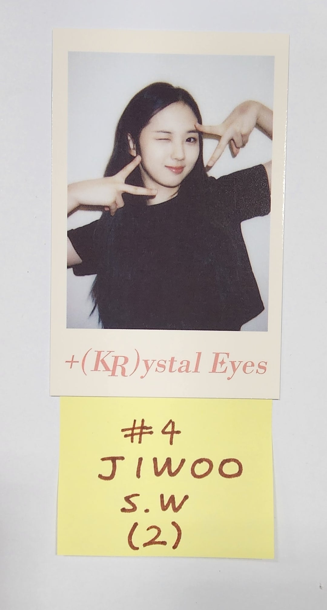 +(KR)ystal Eyes "AESTHETIC" - Soundwave Fansign Event Polaroid Type Photocard