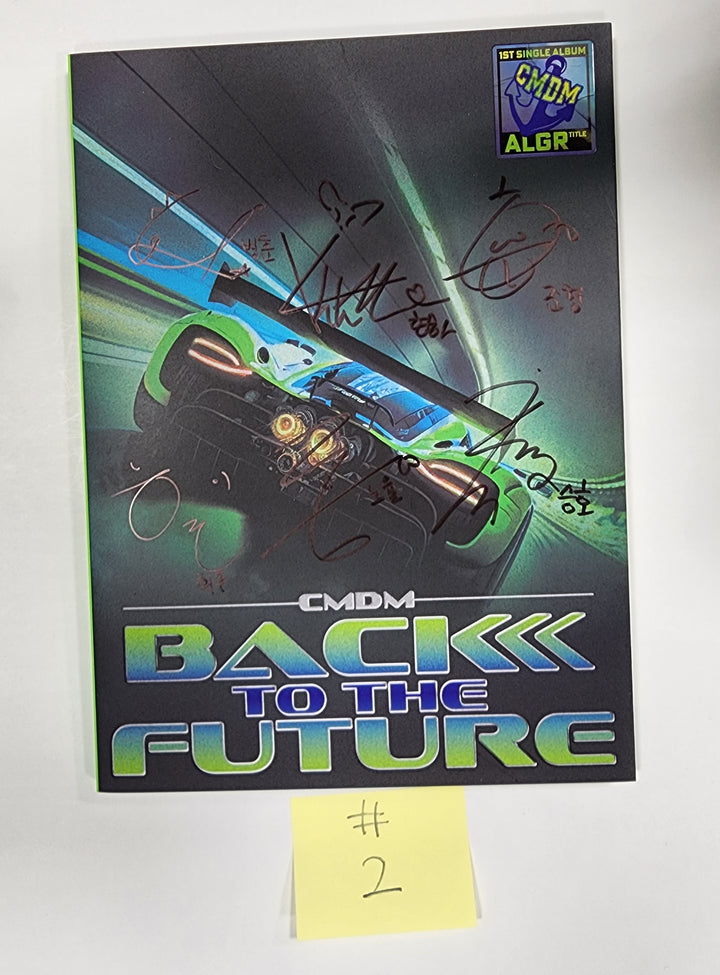 CMDM「BACK TO THE FUTURE」 - 直筆サイン入りプロモアルバム