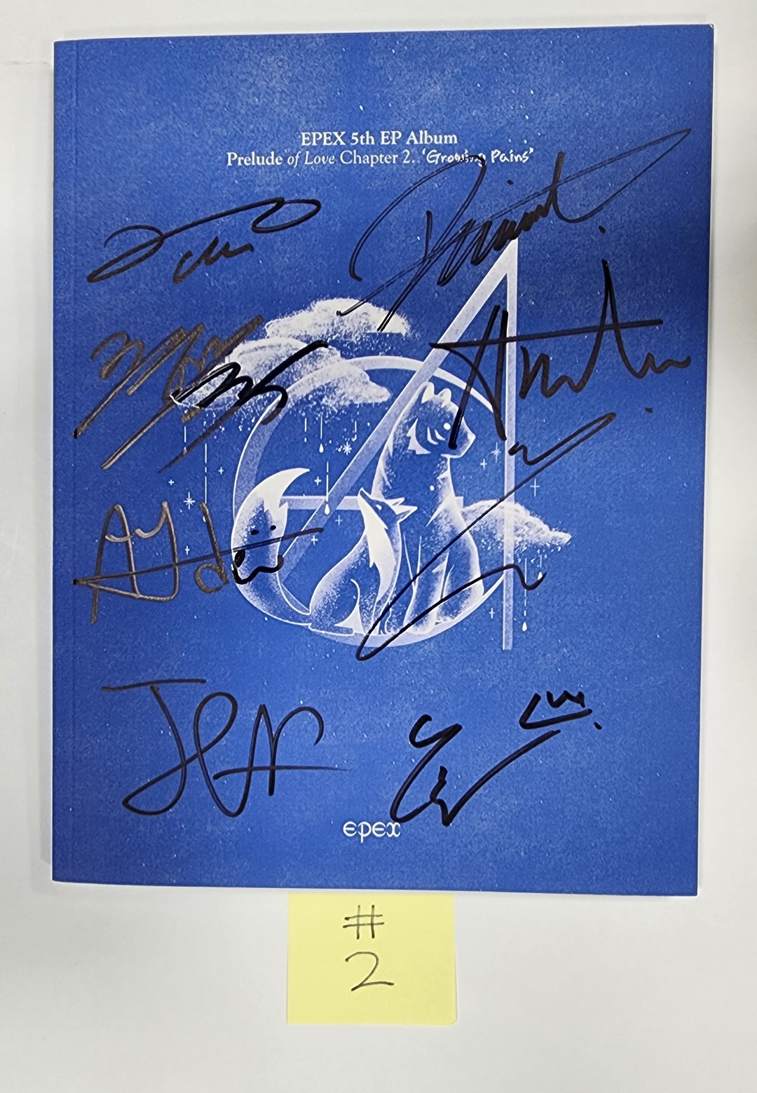 EPEX '성장통' - Hand Autographed(Signed) Promo Album - HALLYUSUPERSTORE