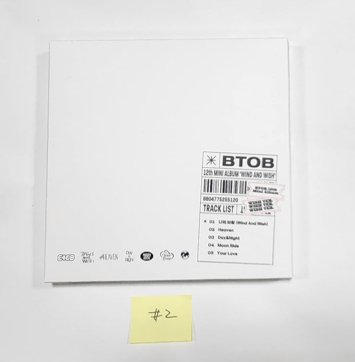 BTOB "WIND AND WISH" - Hand Autographed(Signed) Promo Album