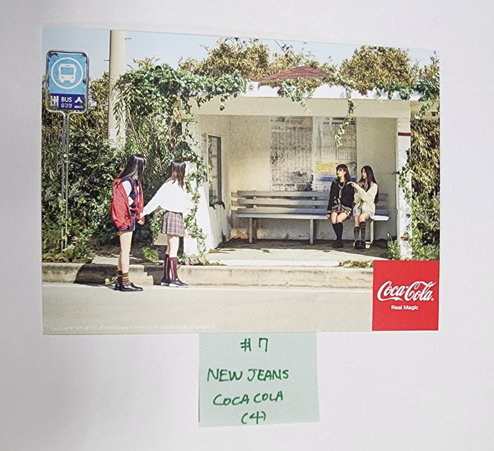 New Jeans "Coca Cola Zero X Newjeans" - Cocacola Event Postcard