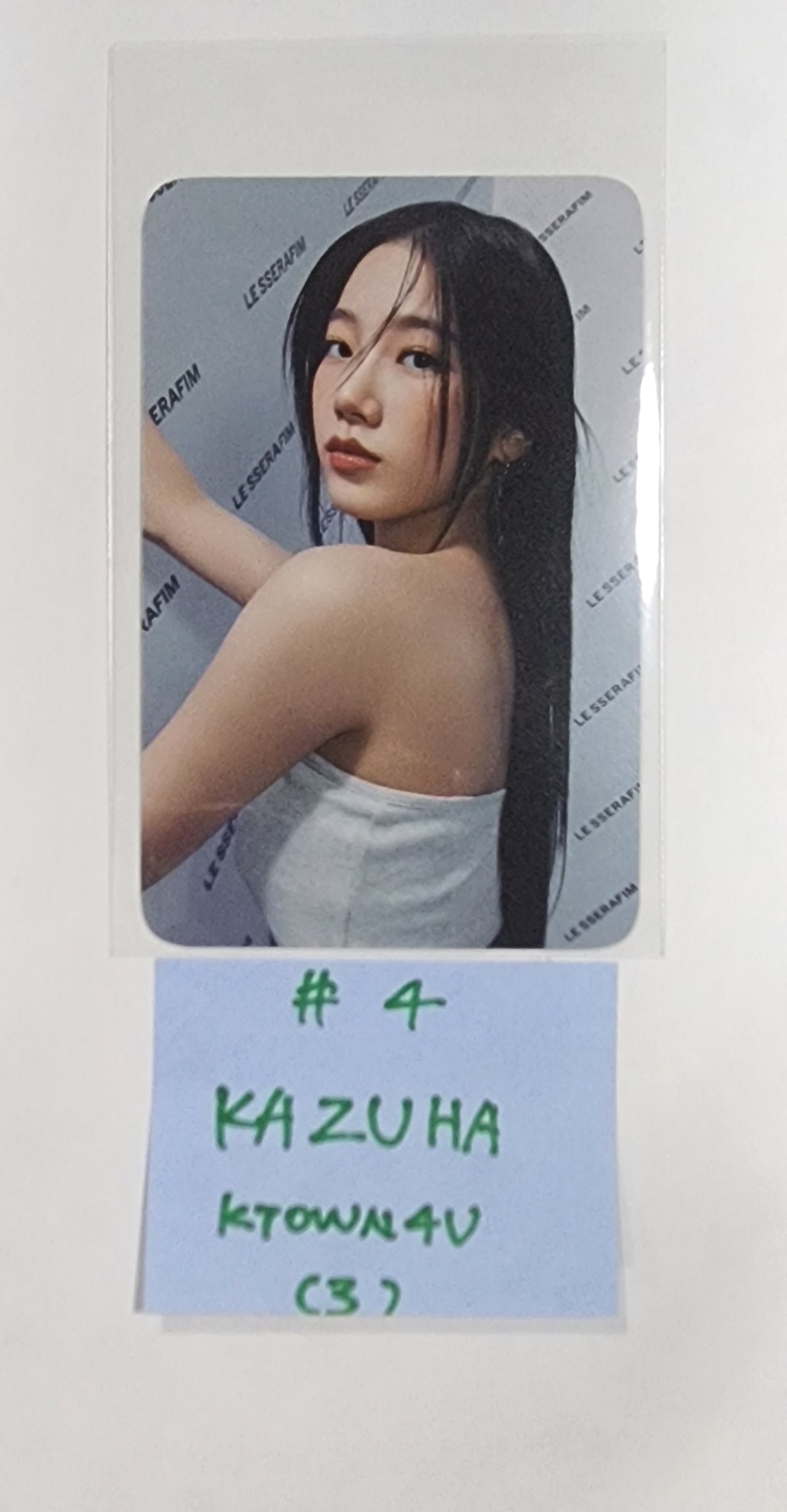 LE SSERAFIM UNFORGIVEN Ktown4u トレカ サイン会 LE SSERAFIM 