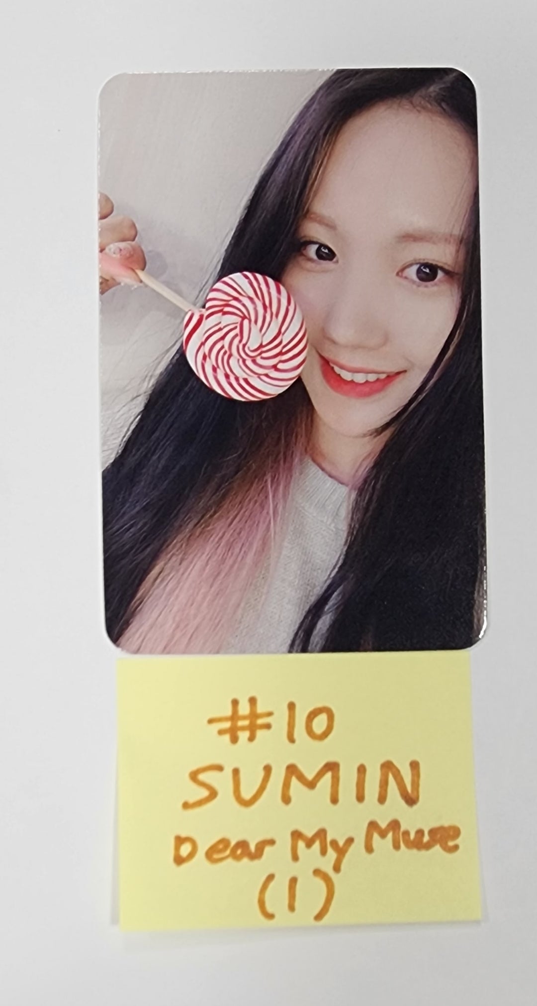 Dream Note 'Secondary Page'  - Dear My Muse Fansign Event Photocard