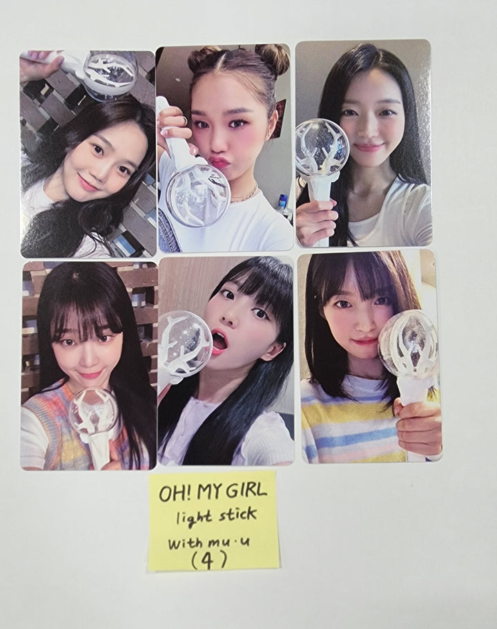 Oh My Girl - Official Lightstick VER 1.5 Withmuu Pre-Order Benefit Photocards Set (6EA)