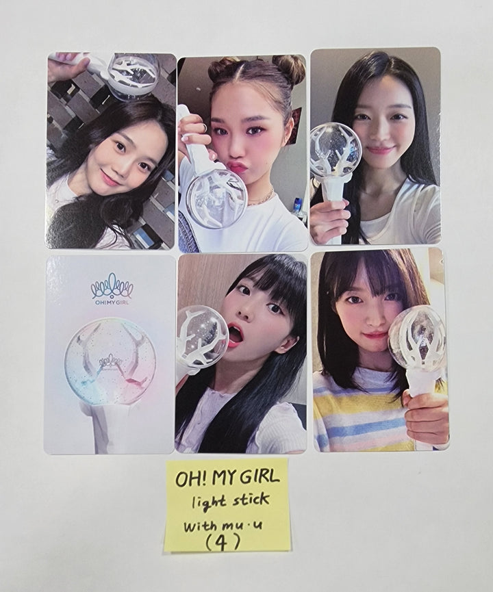 Oh My Girl - Official Lightstick VER 1.5 Withmuu Pre-Order Benefit Photocards Set (6EA)