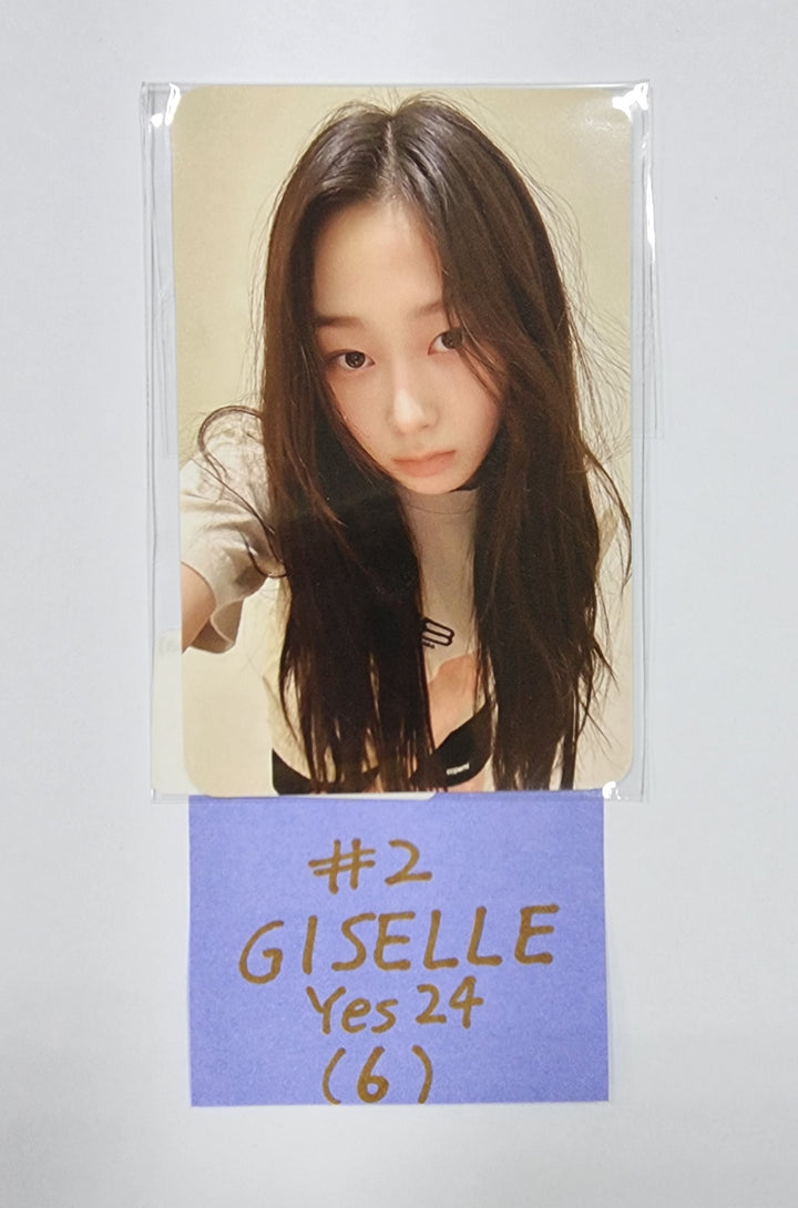 Aespa "MY WORLD" - Yes24 Pre-Order Benefit Photocard [Tabloid ver.] - HALLYUSUPERSTORE