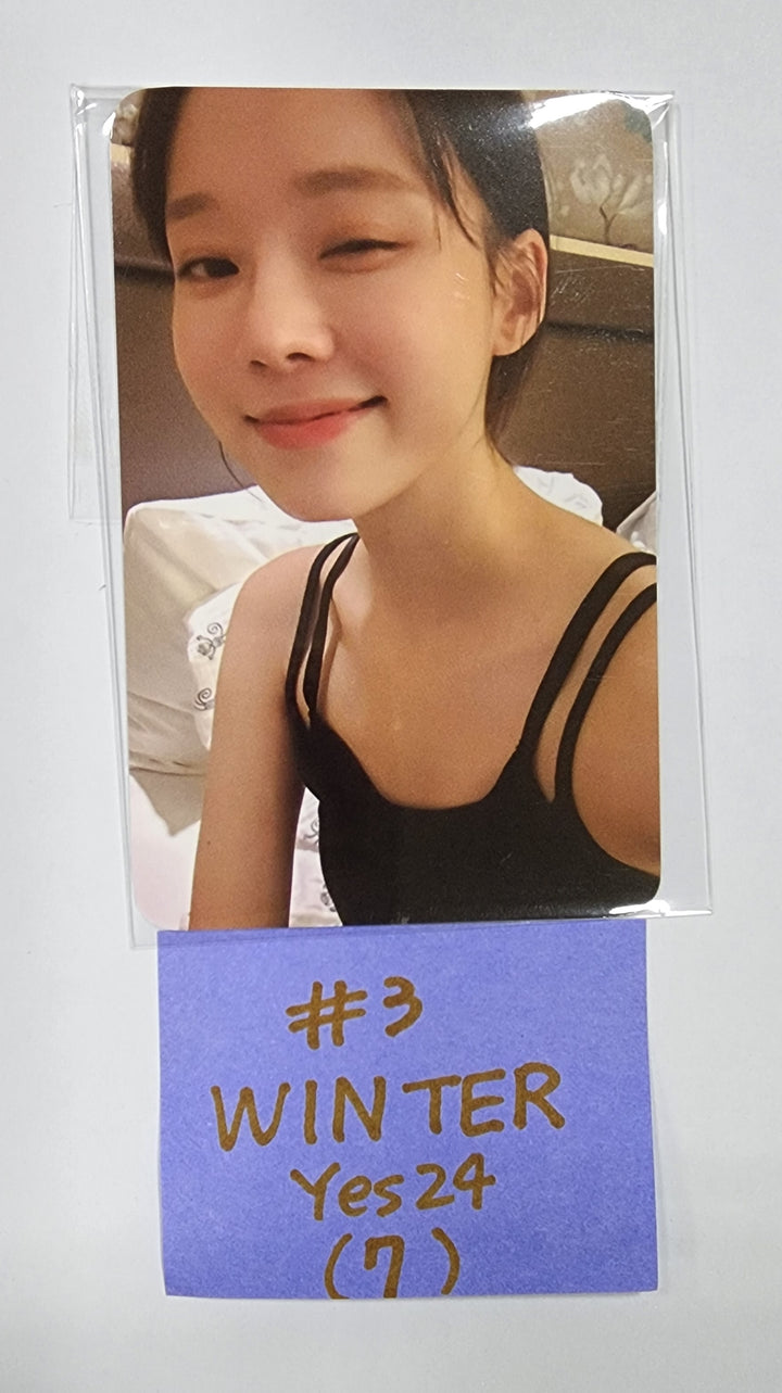 Aespa "MY WORLD" - Yes24 Pre-Order Benefit Photocard [Tabloid ver.] - HALLYUSUPERSTORE