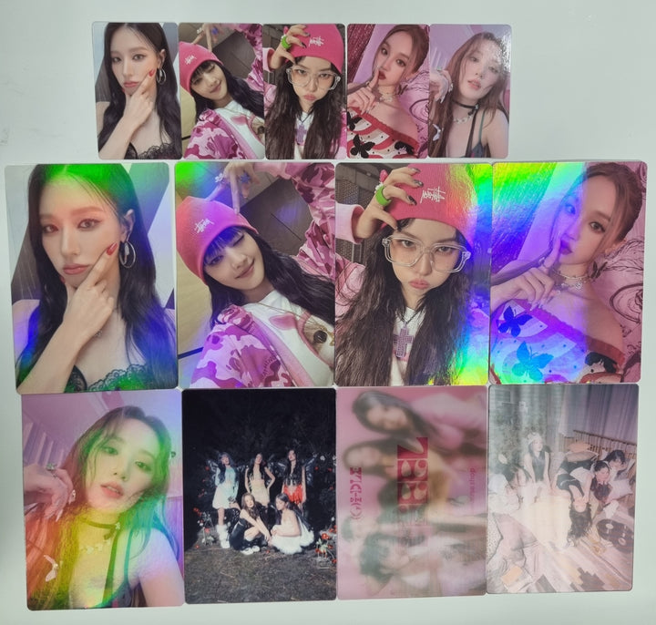 (g) I-DLE "I Feel" - Weverse Shop Pre-Order Benefit Photocard, Stand Photo, Lenticular Photo [Restocked 5/18]