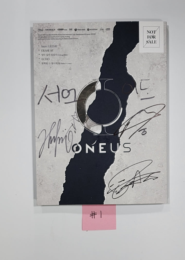 Oneus "PYGMALION " - Hand Autographed(Signed) Promo Album
