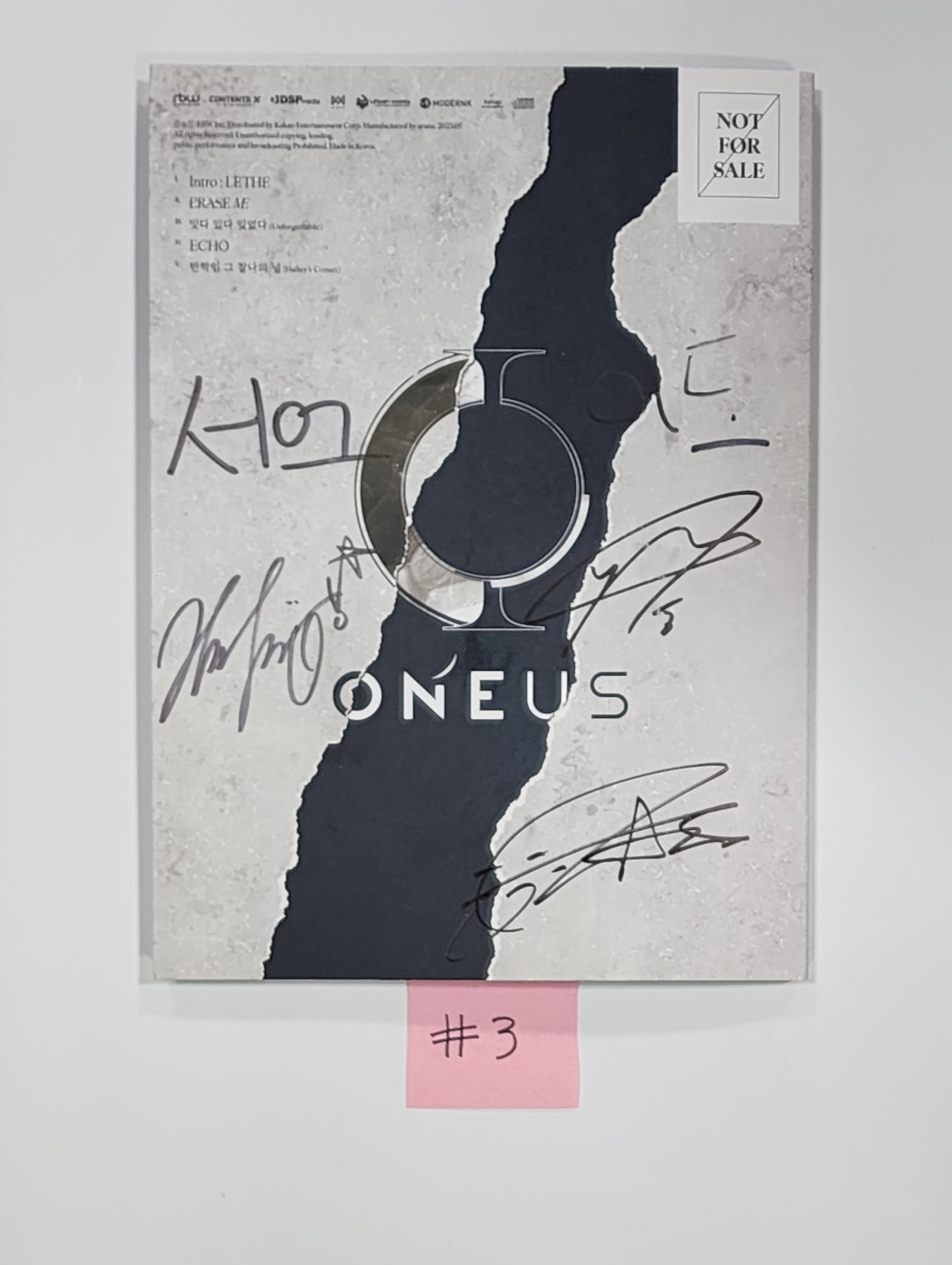 Oneus sale Malus Kwan Woong Signed Album