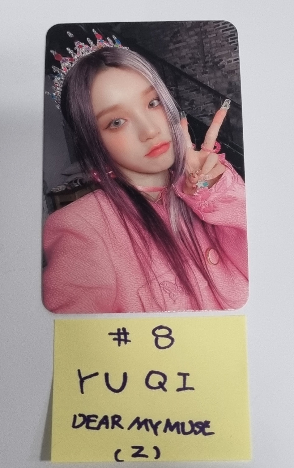 (g) I-DLE "I Feel" - Dear My Muse Pre-Order Benefit Photocard