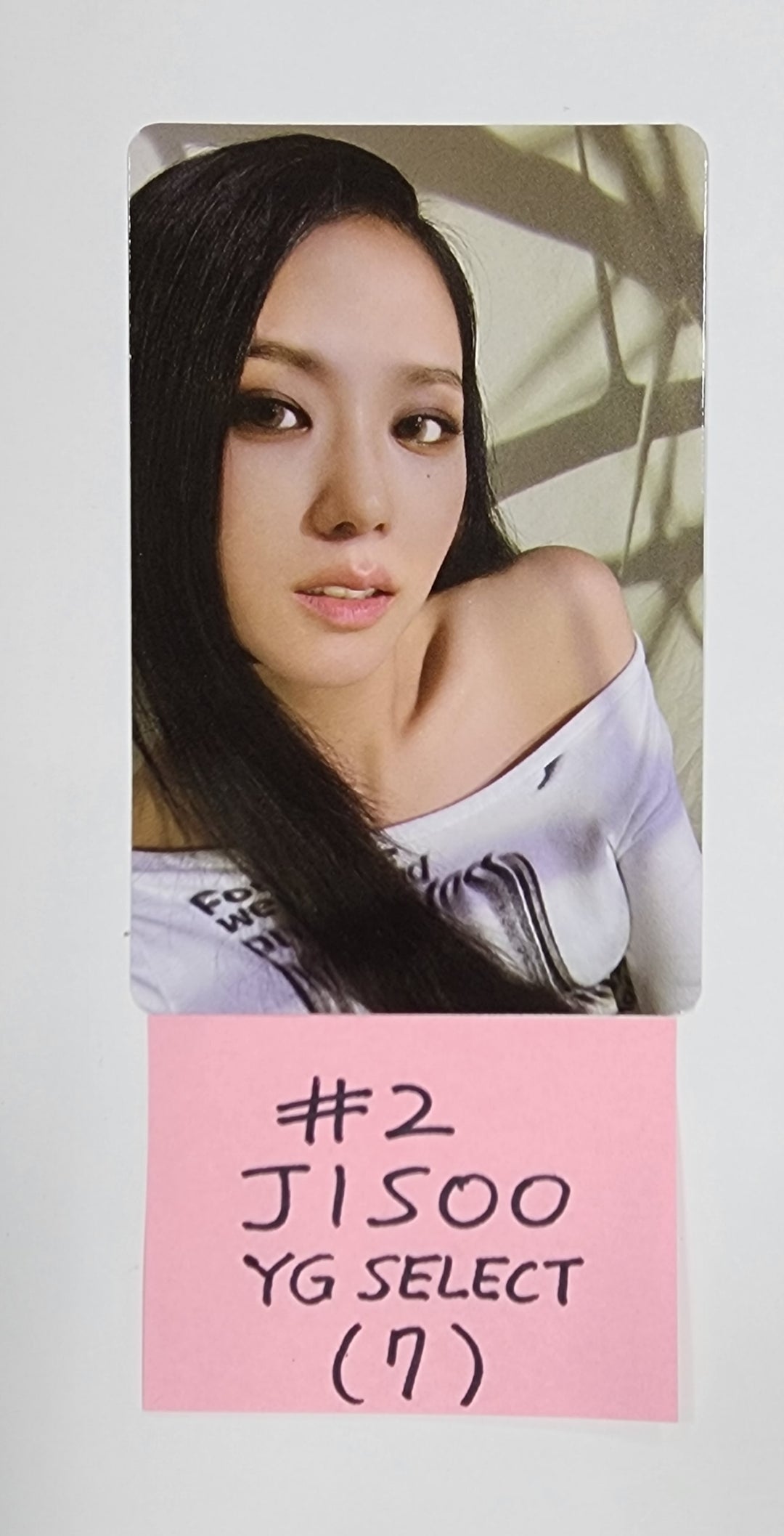 JISOO (Of Black Pink) "ME" - YG Select Pre-Order Benefit Photocard Round 2
