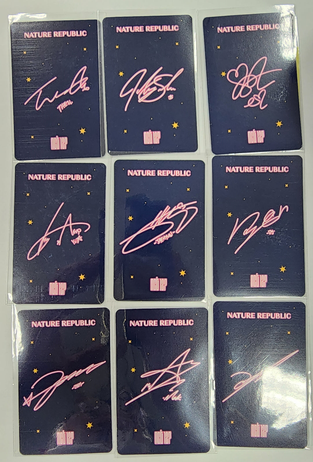 NCT 127 "NCT 127 X NATURE REPUBLIC" - Selfie Photocard Promotion Event Photocard