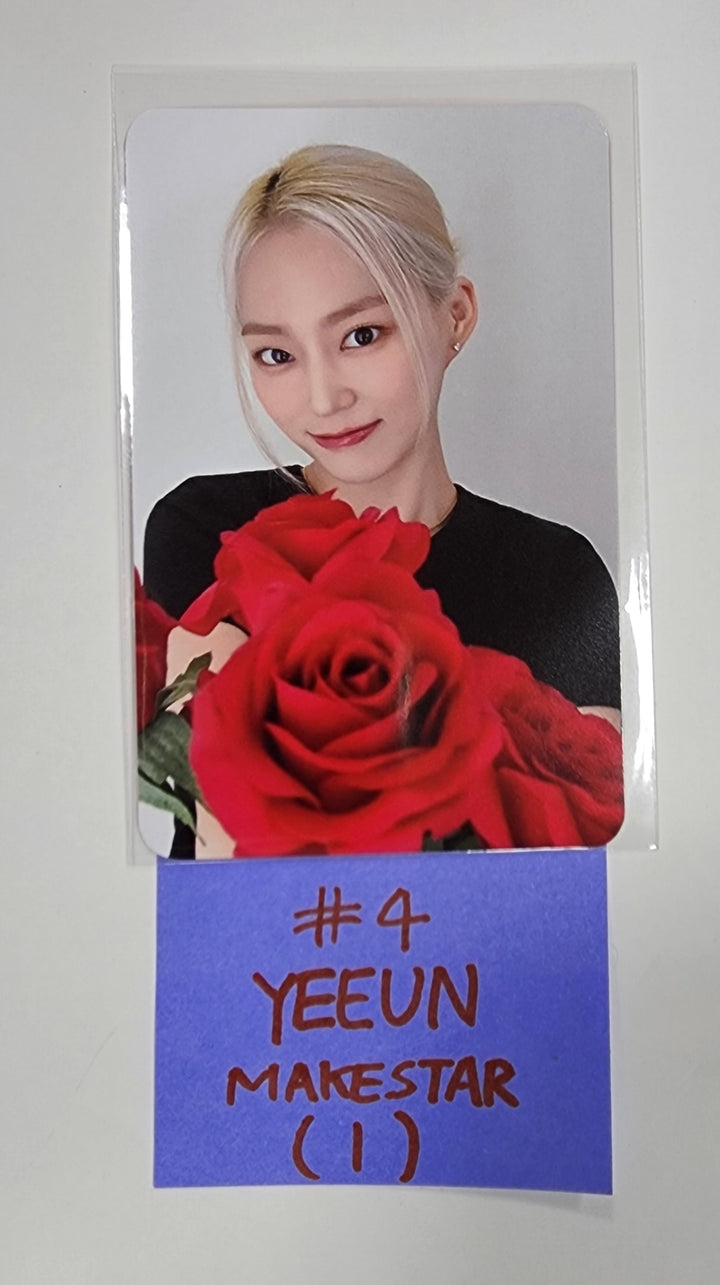 YEEUN "The Beginning" 1st Single Album - Makestar Fansign Event Photocard