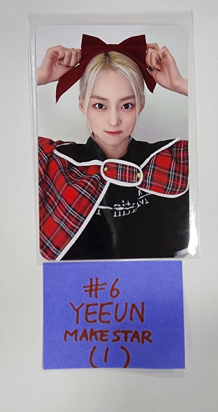 YEEUN "The Beginning" 1st Single Album - Makestar Fansign Event Photocard
