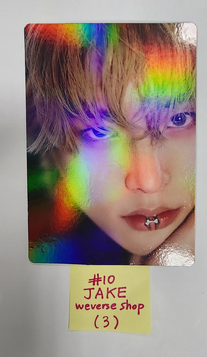 Enhypen "DARK BLOOD" - Weverse Shop Pre-Order Benefit Hologram Photocard, Stand Photo [Restocked 5/26]