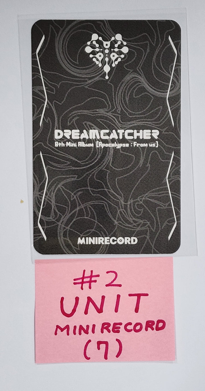 Dreamcatcher - "Apocalypse : From us" Mini 8th - Minirecord Fansign Event Photocard [Platform Ver.]