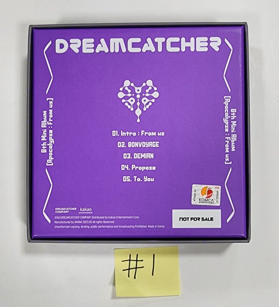 Dreamcatcher "Apocalypse : From us" - Hand Autographed(Signed) Promo Album [Limited ver, Normal ver]