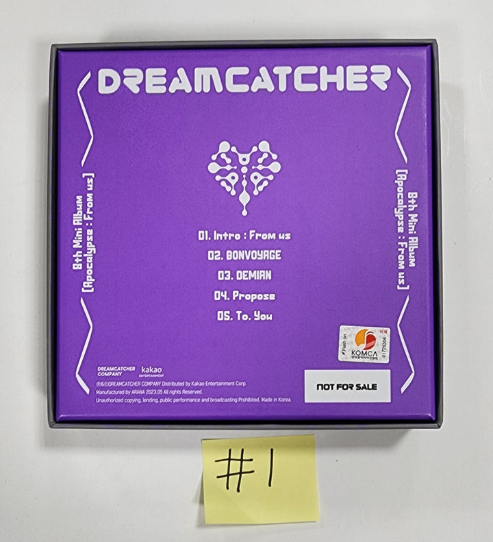 Dreamcatcher「Apocalypse : From us」直筆サイン入りプロモアルバム【限定盤、通常盤】