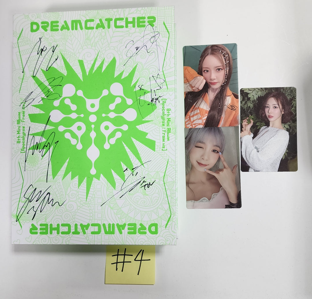 Dreamcatcher "Apocalypse : From us" - Hand Autographed(Signed) Promo Album [Limited ver, Normal ver]