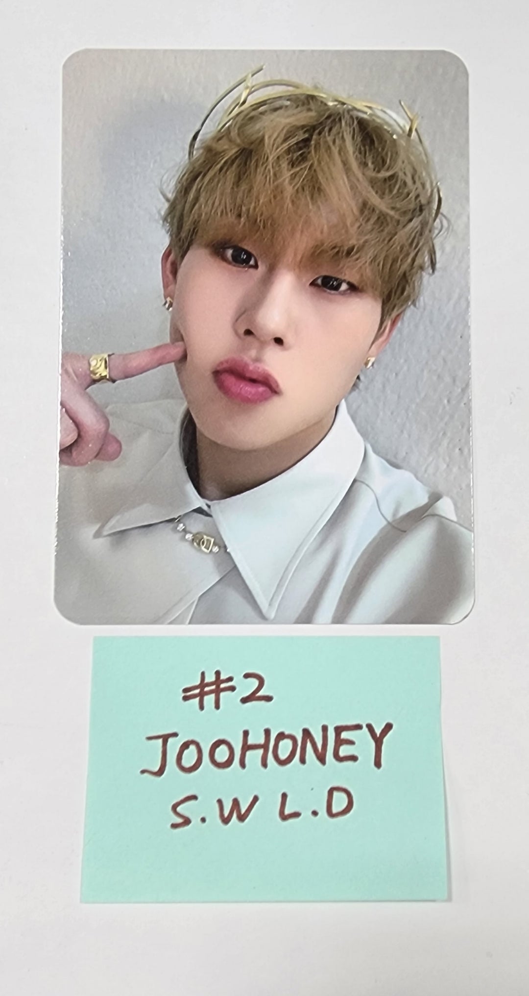 JOOHONEY "LIGHTS" - Soundwave Lucky Draw Event Photocard - HALLYUSUPERSTORE