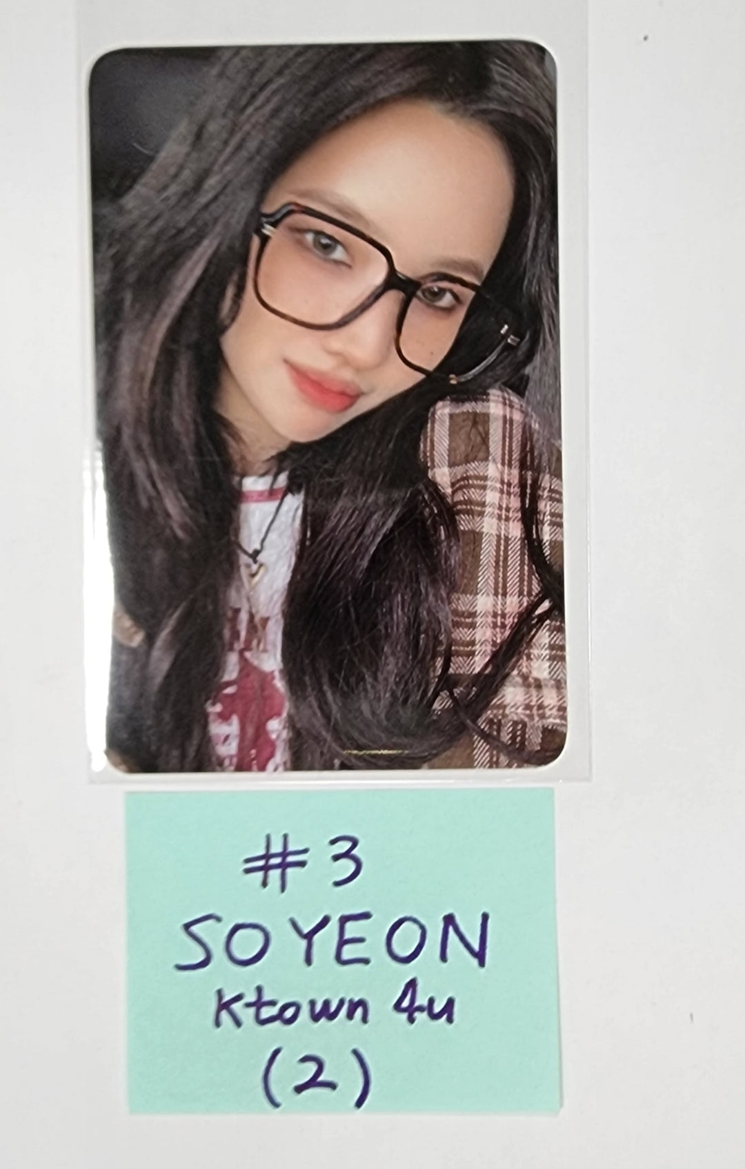 (g) I-DLE "I Feel" - Ktown4U Fansign Event Photocard
