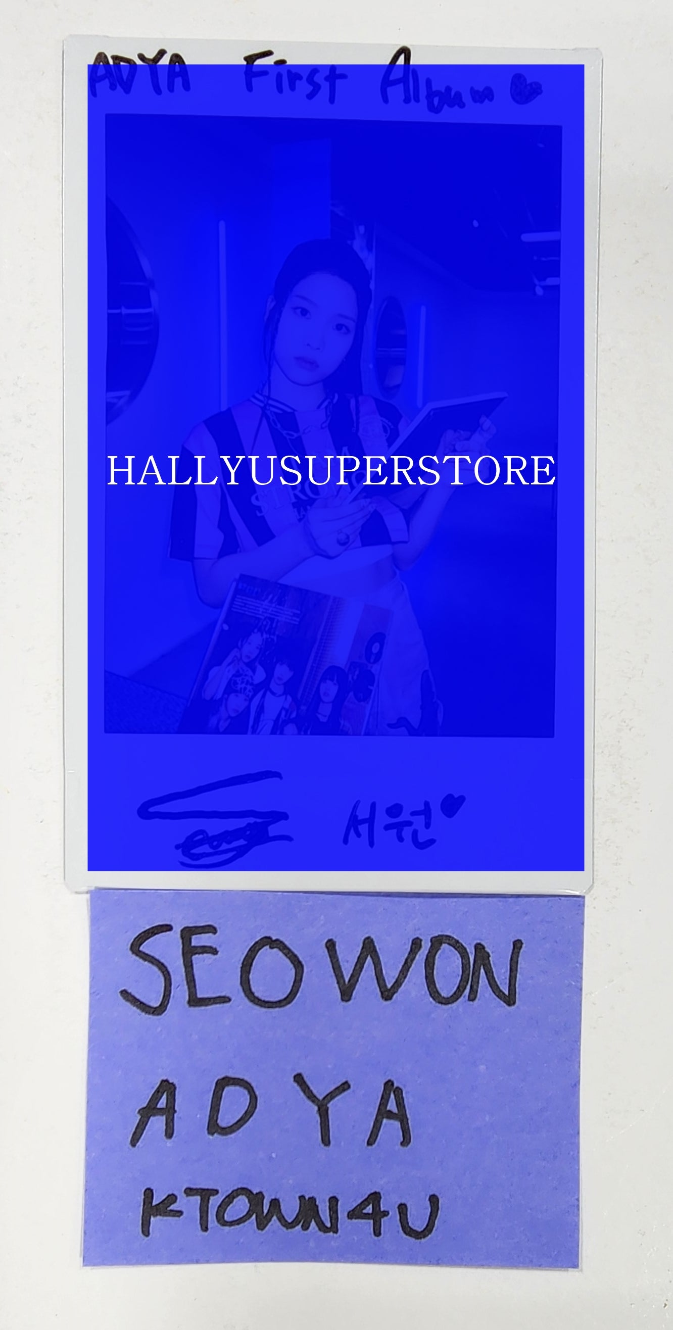 Ado はちゃん サイン 値下げ⭕️ ADYA - HALLYUSUPERSTORE