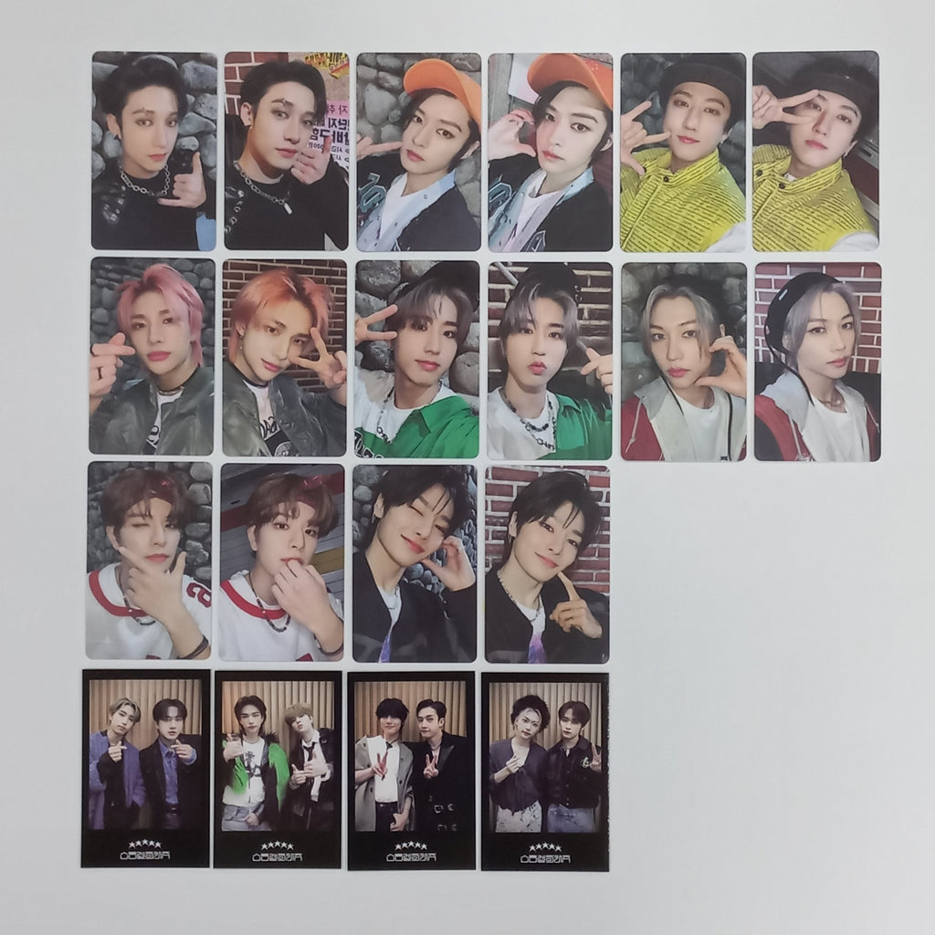 STRAY sold KIDS OFFICIAL FIVE STAR SOUNDWAVE LAST LUCKY DRAW LEEKNOW PHOTOCARD SET