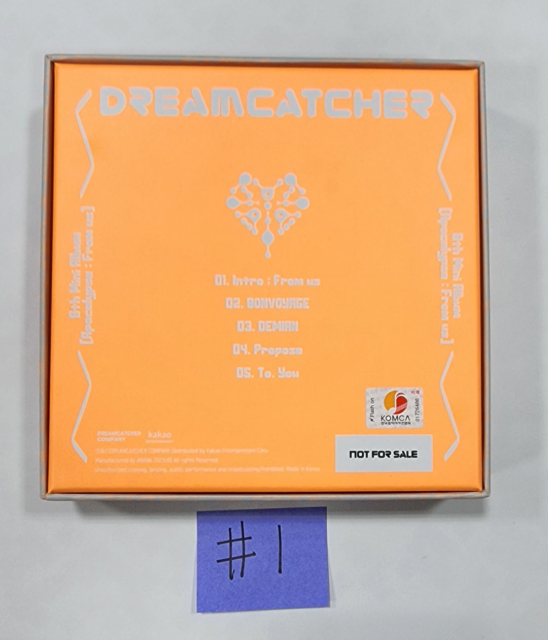 Dreamcatcher "Apocalypse : From us" - Hand Autographed(Signed) Promo Album