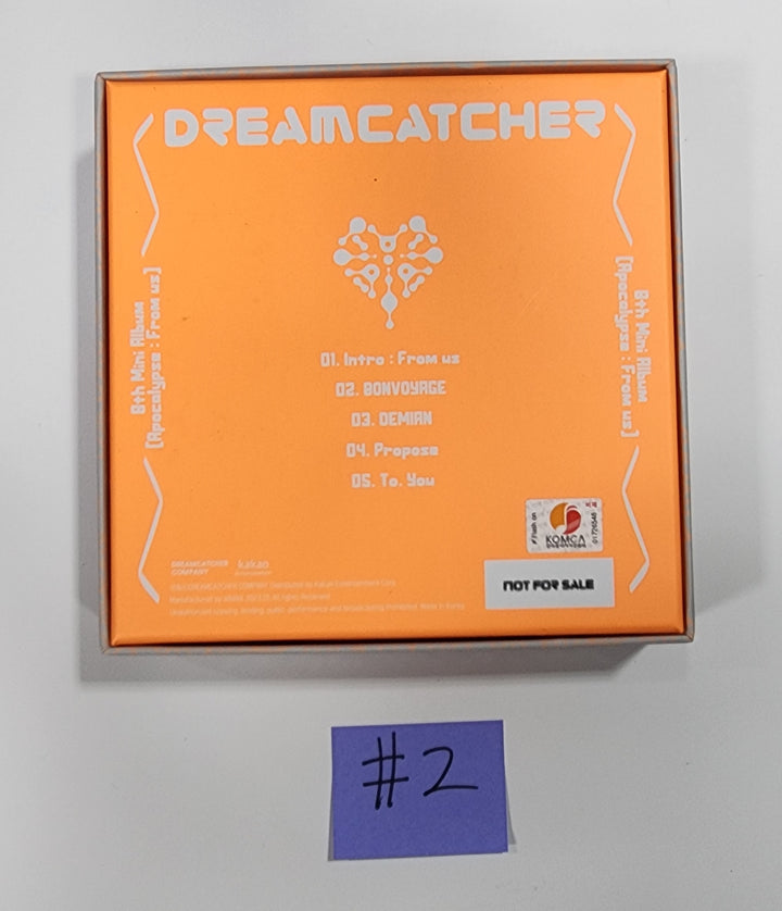 Dreamcatcher "Apocalypse : From us" - Hand Autographed(Signed) Promo Album