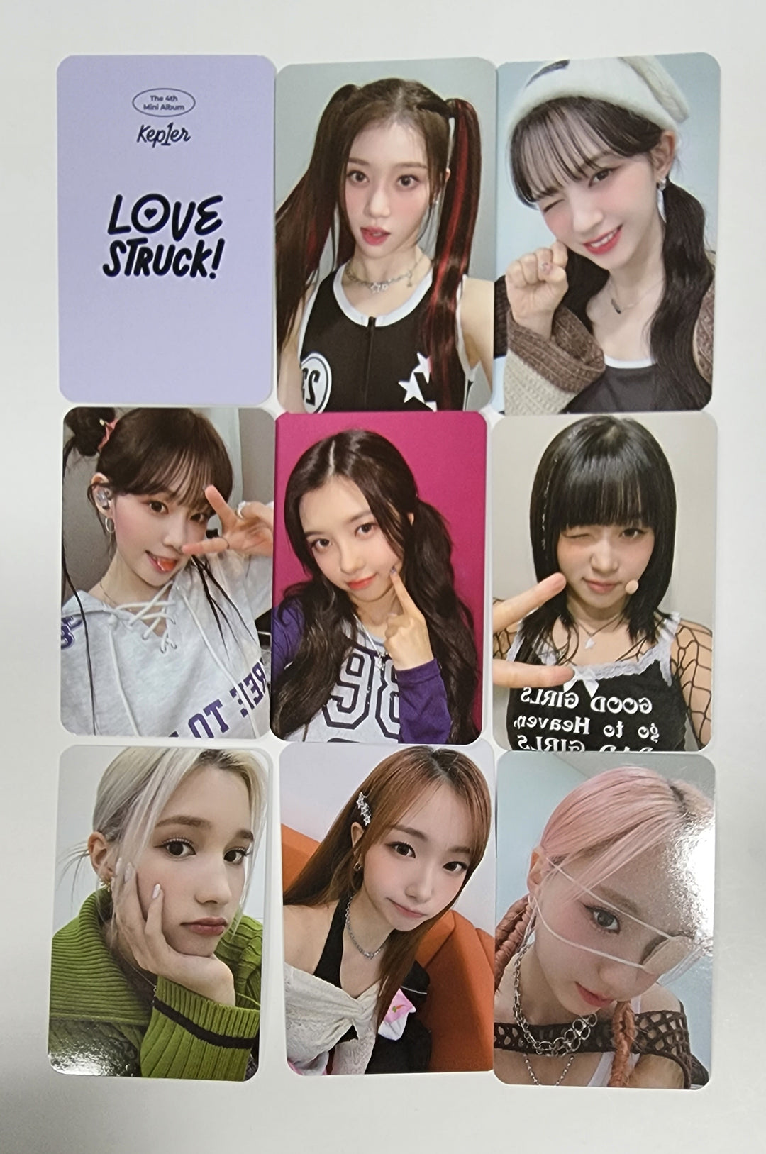 Kep1er "LOVESTRUCK! " - Joeun Music Fansign Event Photocard