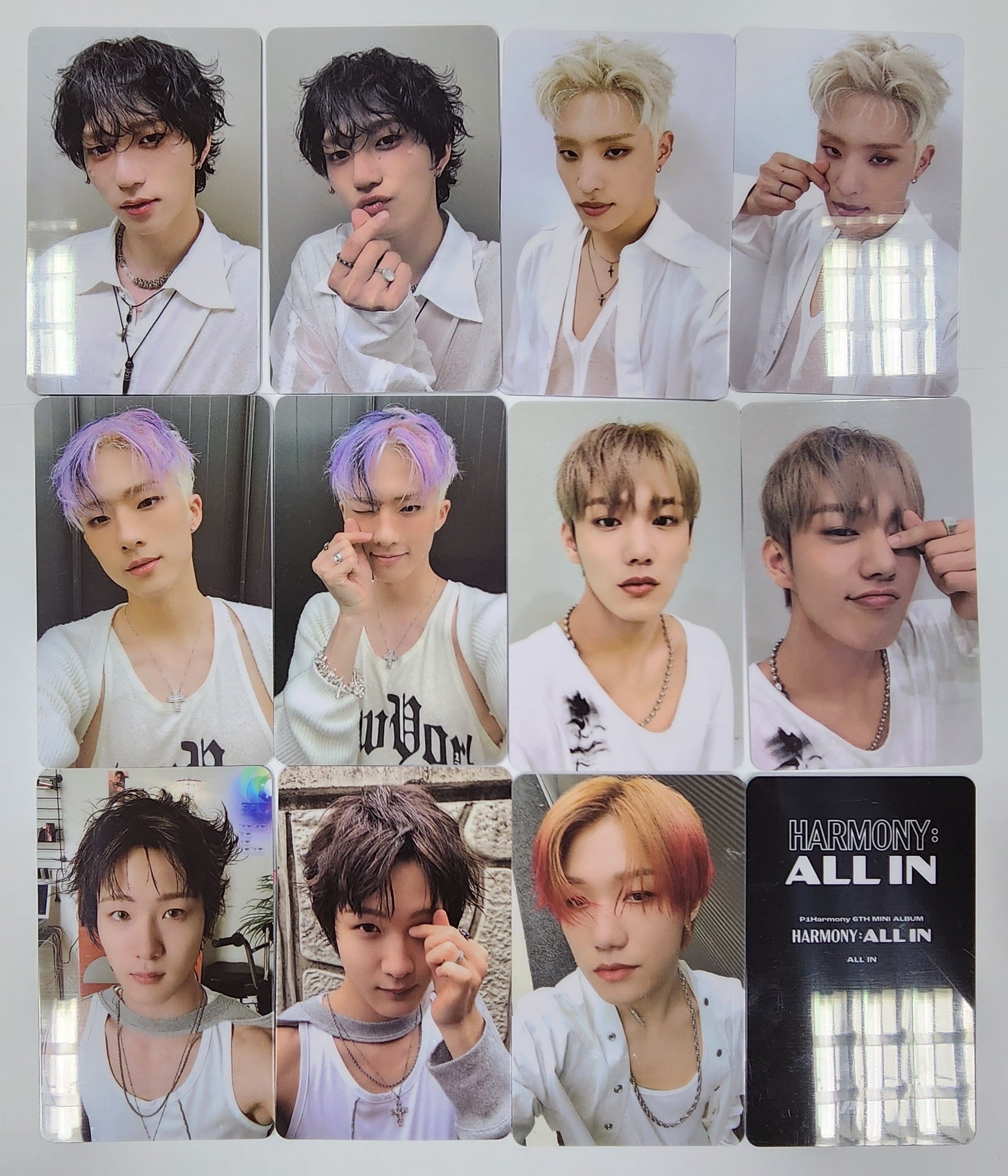P1Harmony 'HARMONY : ALL IN' - KIOSK Event PVC Photocard