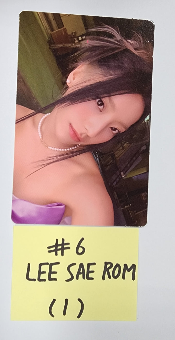 Fromis_9 "Unlock My World" - Official Photocard, Mini Card [Leesaerom, Songhayoung, Parkjiwon, Rohjisun]
