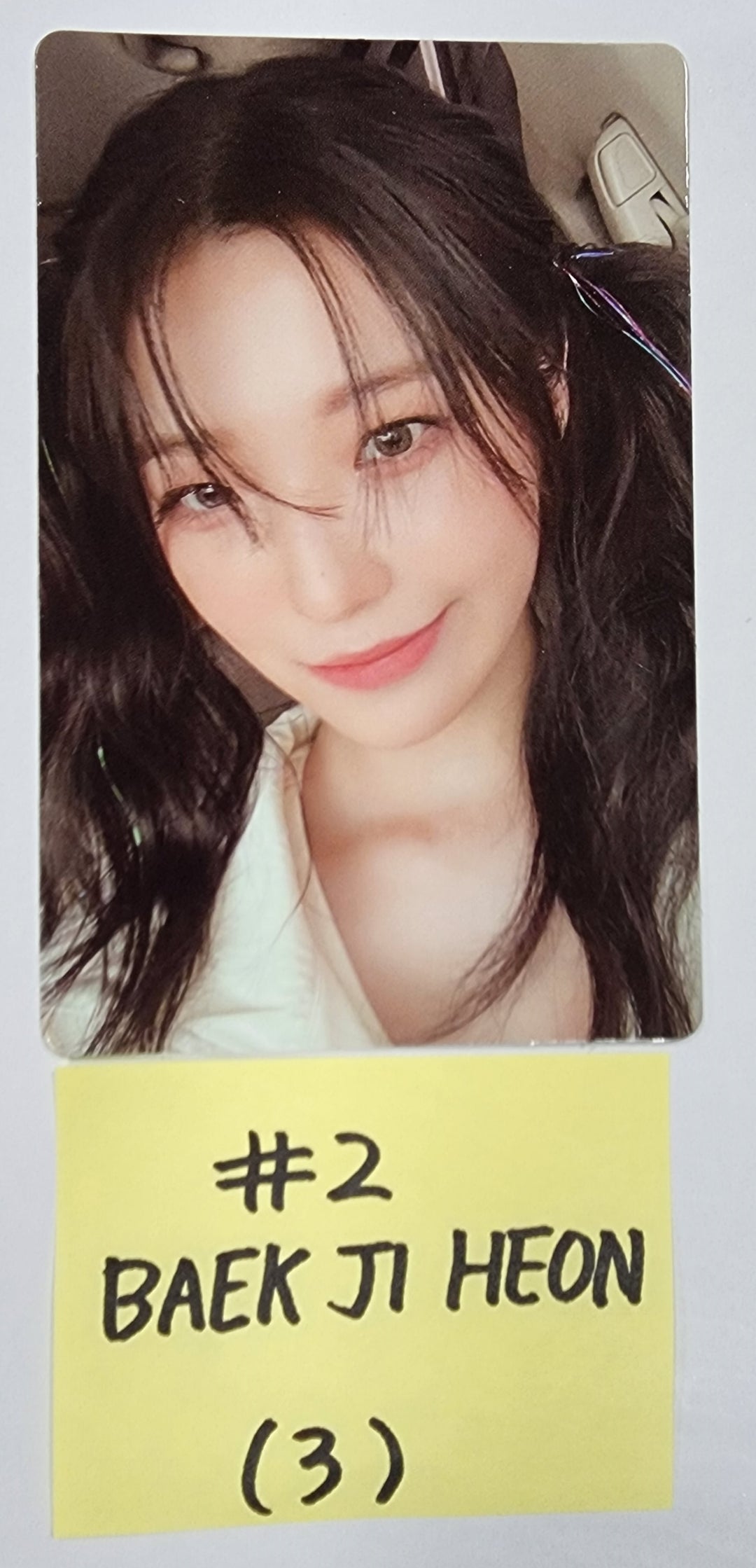 Fromis_9 "Unlock My World" - Official Photocard, Mini Card [Leeseoyeon, Leechaeyoung, Leenagyung, Baekjiheon]