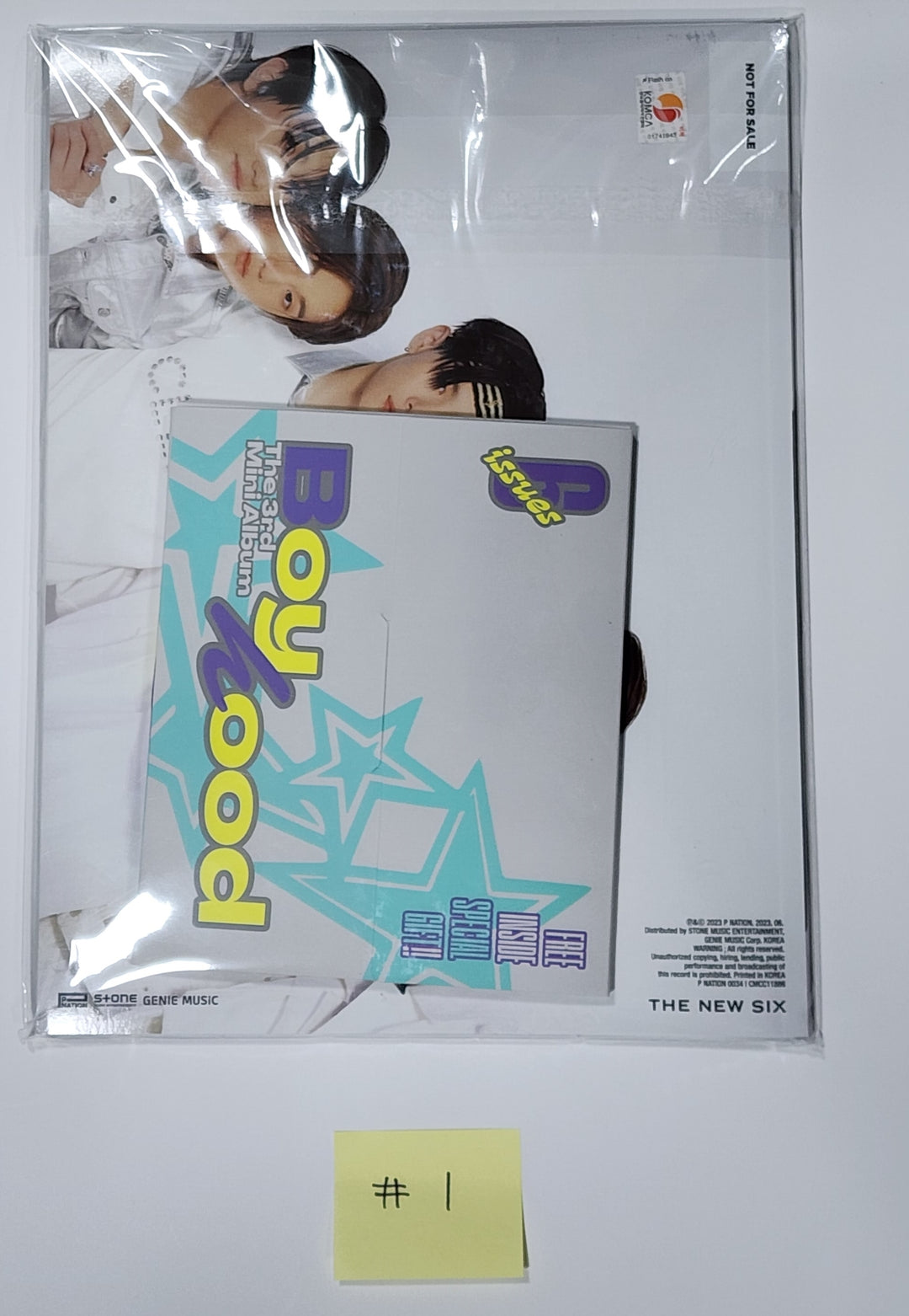 TNX "BOYHOOD" - Hand Autographed(Signed) Promo Album - HALLYUSUPERSTORE