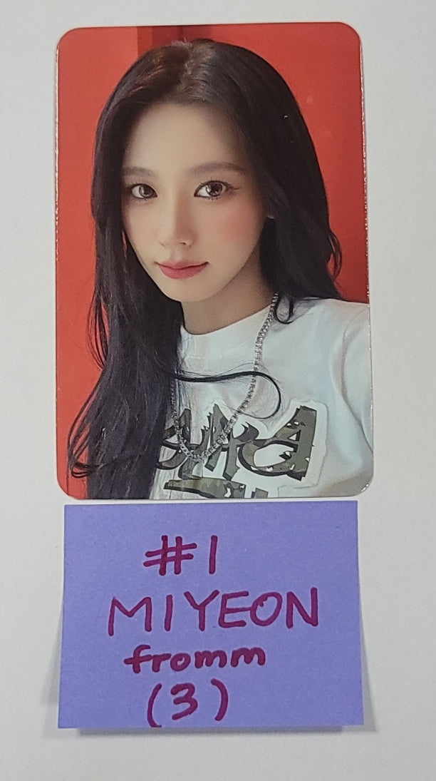 (g) I-DLE "I Feel" - Fromm Fansign Event Photocard