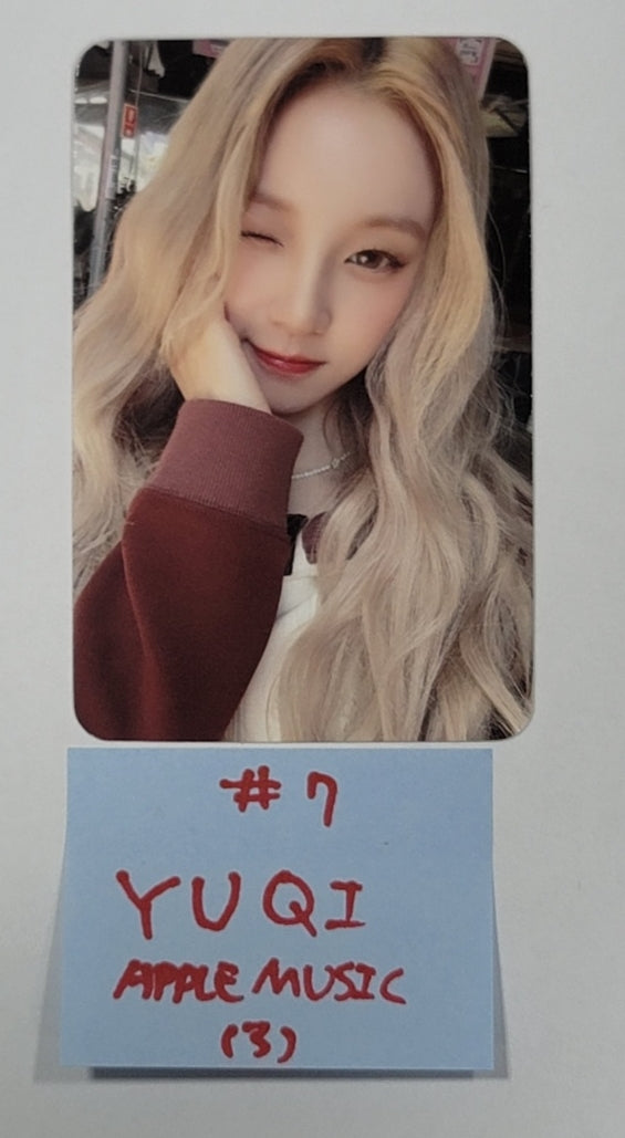 (g) I-DLE "I Feel" - Apple Music Fansign Event Photocard