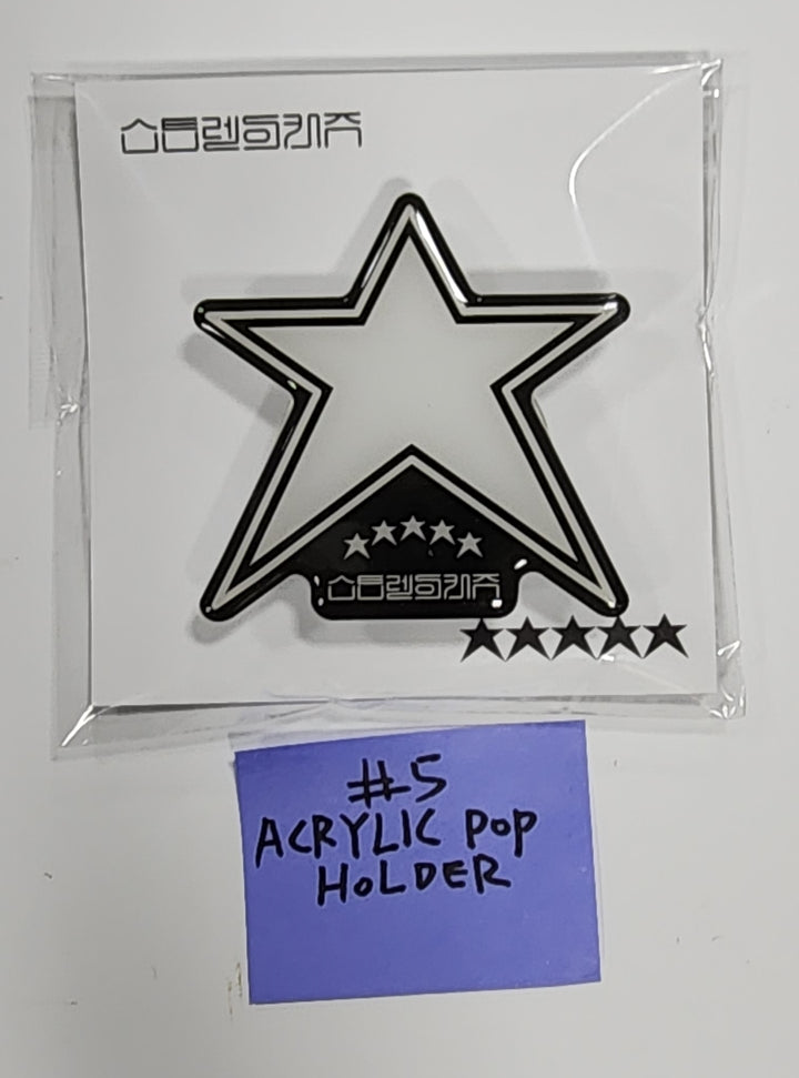 Stray Kids "★★★★★ (5-STAR)" - POP-UP store Official MD [Lucky Card, Sticker Set, Pinbutton Set, Magnet Set, Acrylic Holder, Keyring, Photocard Holder]