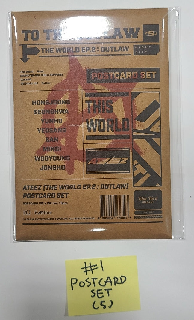 ATEEZ THE WORLD EP.2 OUTLAW Everline Offline POPUP Benefit