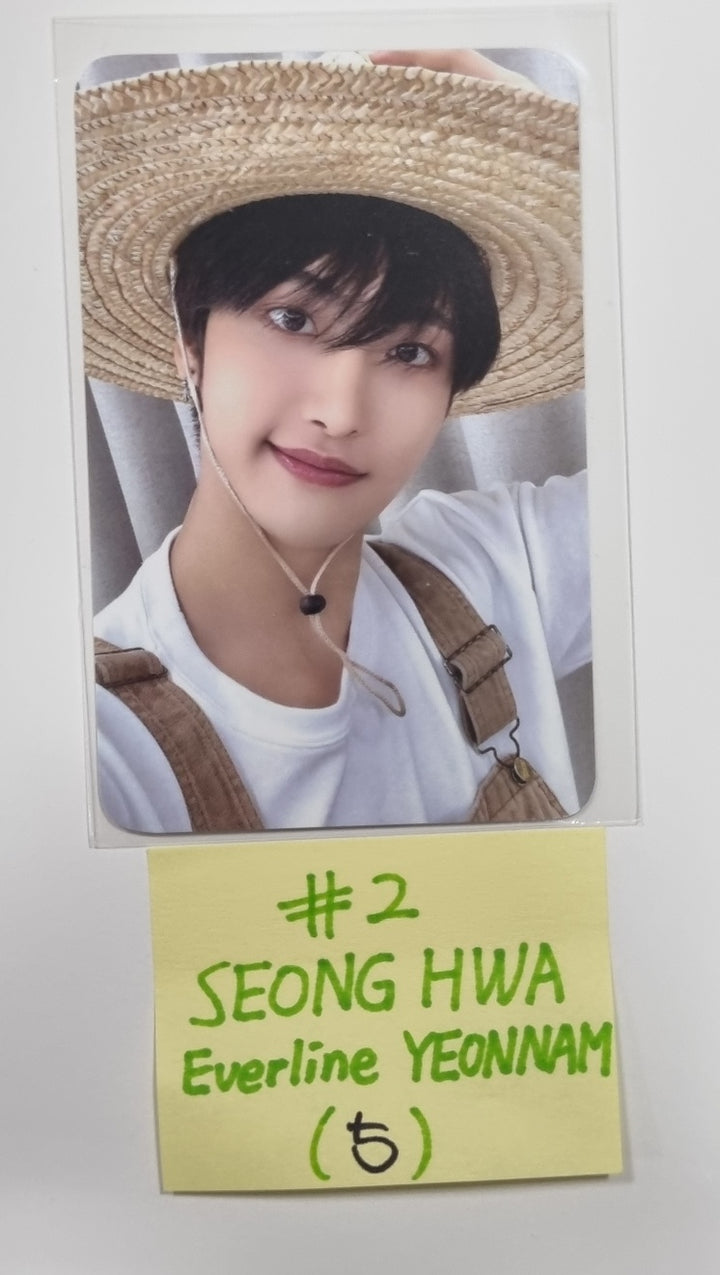 ATEEZ "THE WORLD EP.2 " - Everline Lucky Draw Event Photocard [YEONNAM] - HALLYUSUPERSTORE