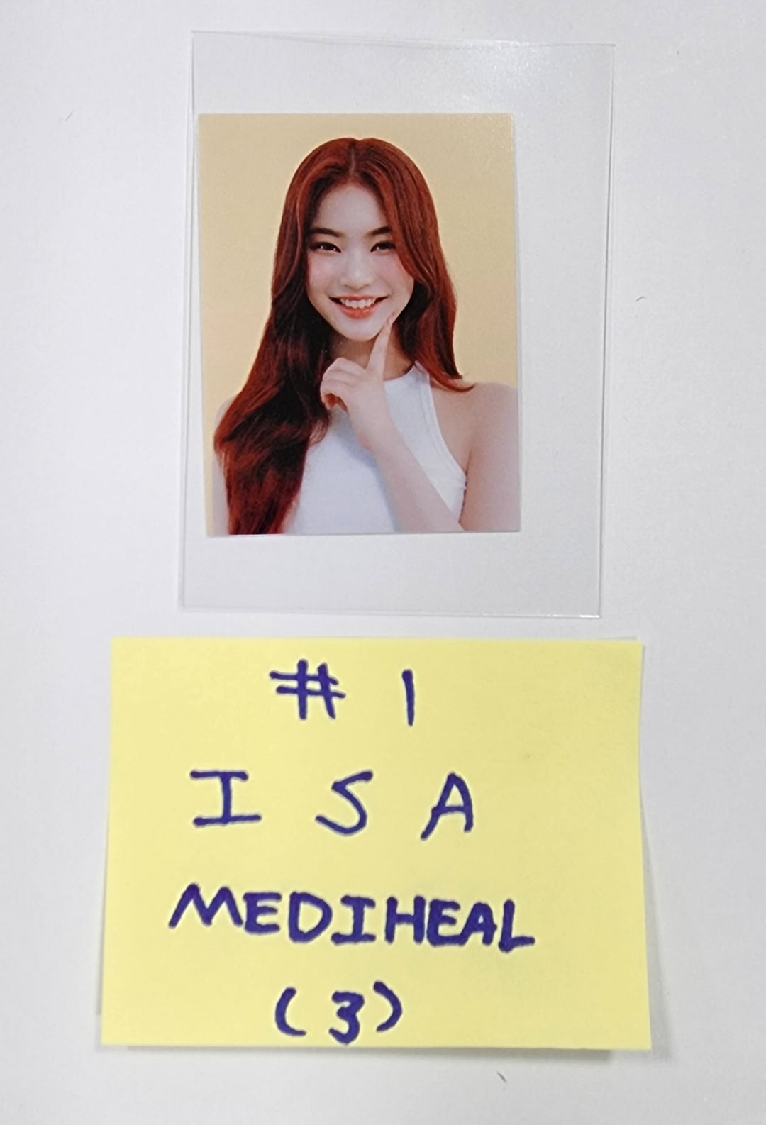 StayC ISA X YOON - Mediheal Gift Event Photocard, ID Photo