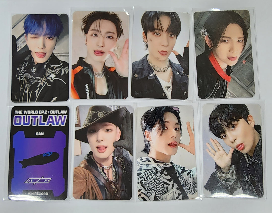 ATEEZ "THE WORLD EP.2 " - Mini Record Lucky Draw Event Photocard [Platfrom Ver]