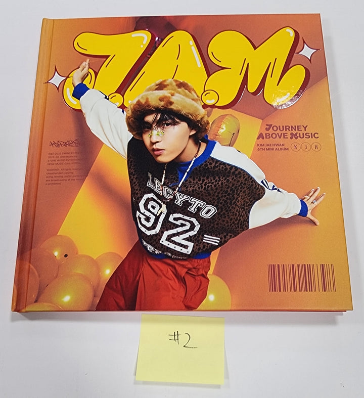 KIM JAE HWAN "J.A.M (Journey Above Music)"- Hand Autographed(Signed) Promo Album - HALLYUSUPERSTORE