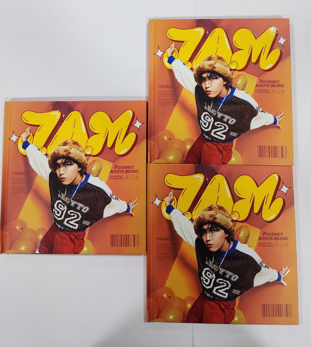 KIM JAE HWAN "J.A.M (Journey Above Music)"- Hand Autographed(Signed) Promo Album - HALLYUSUPERSTORE